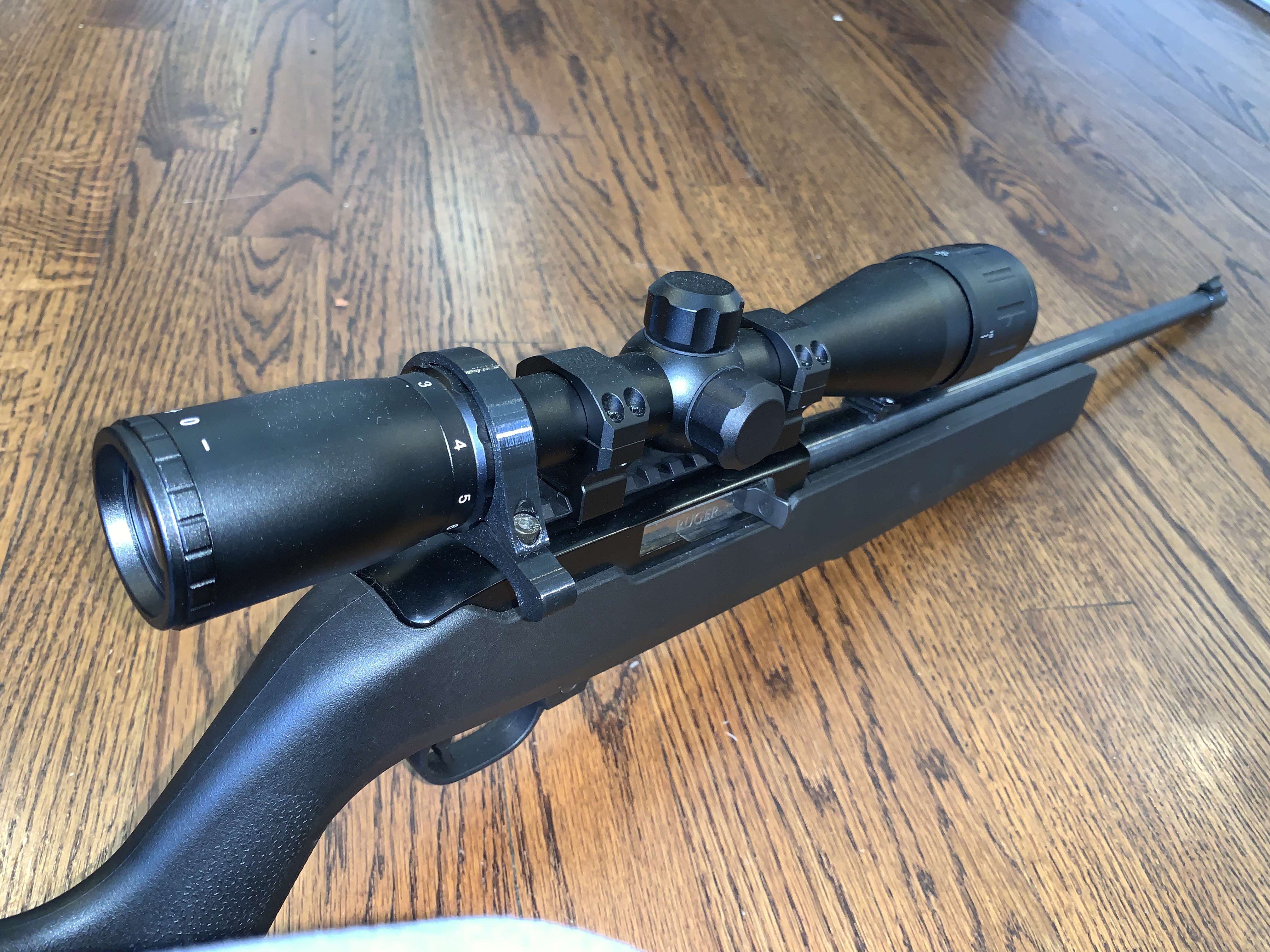 CVLIFE 3-9x40AO Throw Lever
