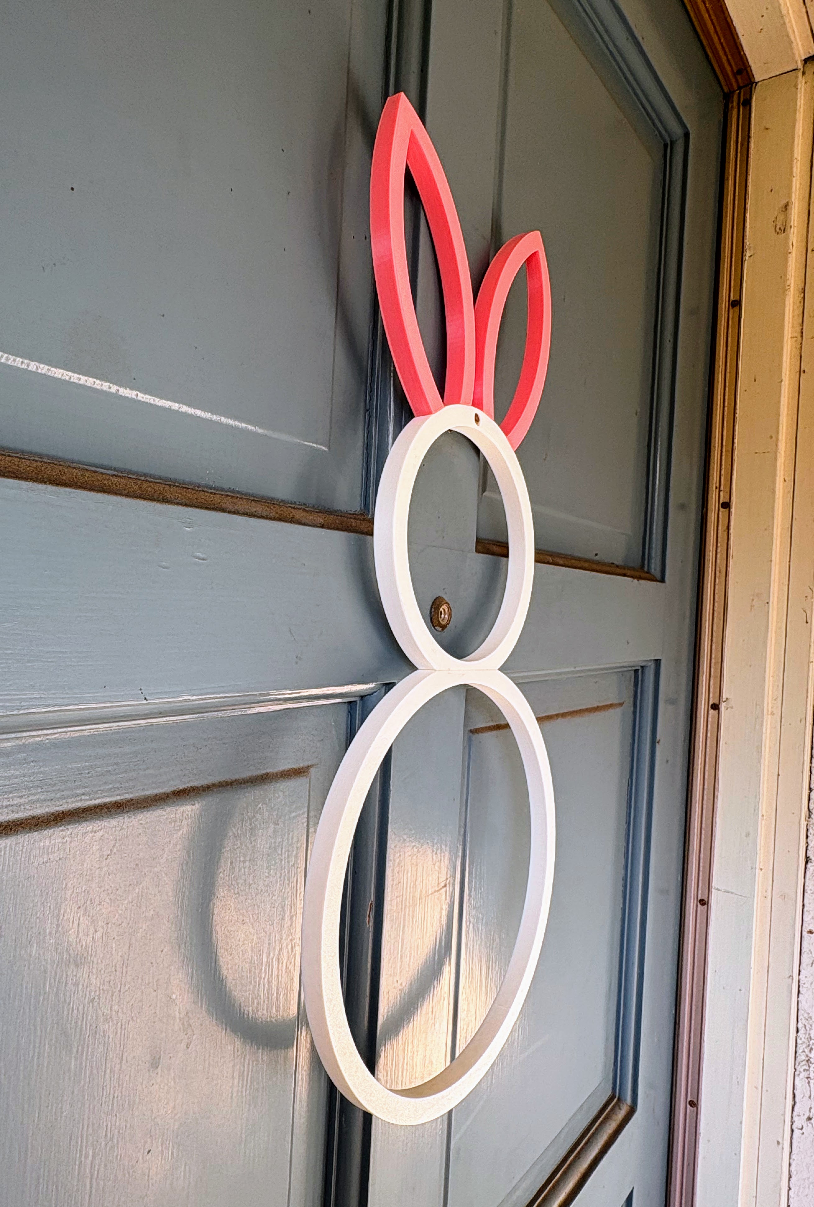 Abstract Easter Bunny Wall Hanger — miniatura 2