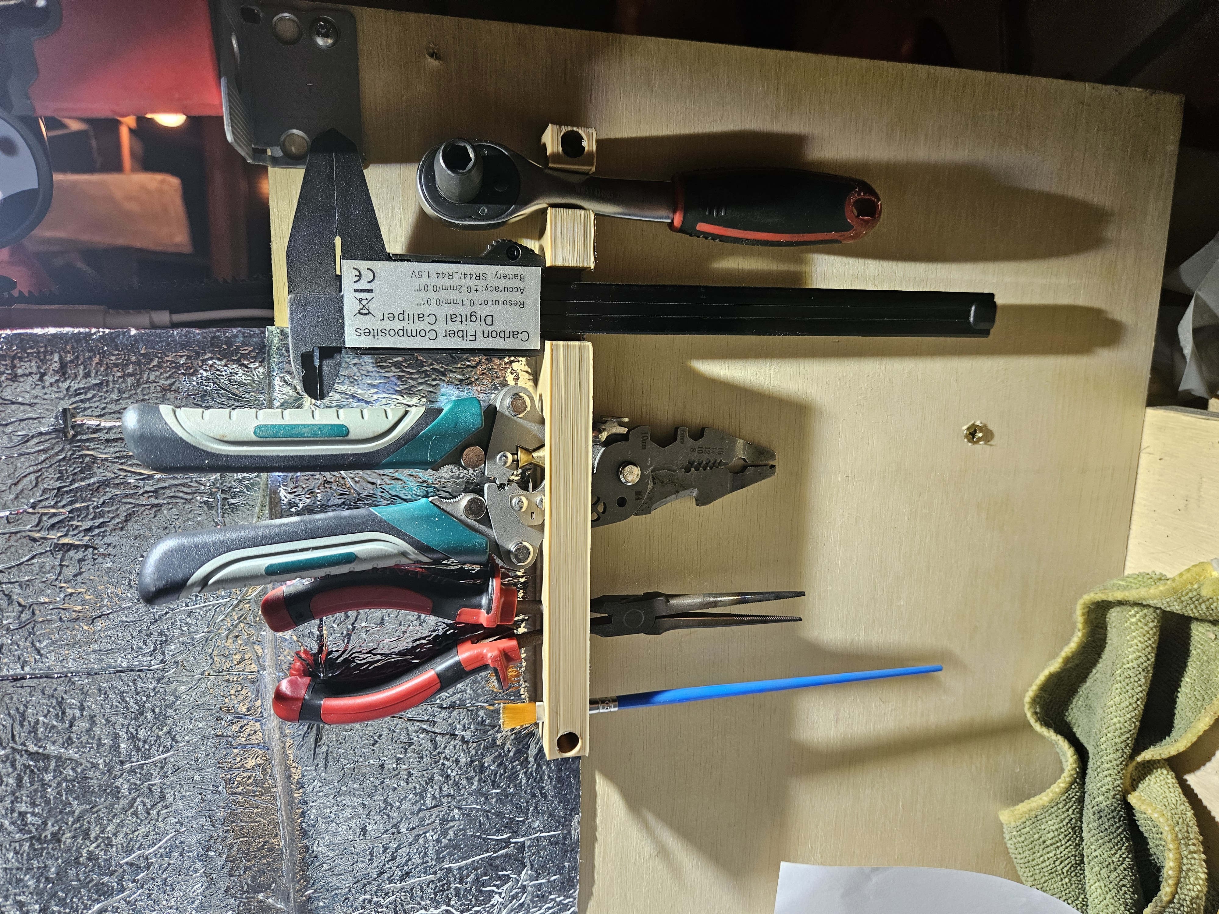 Tool rack 3D model