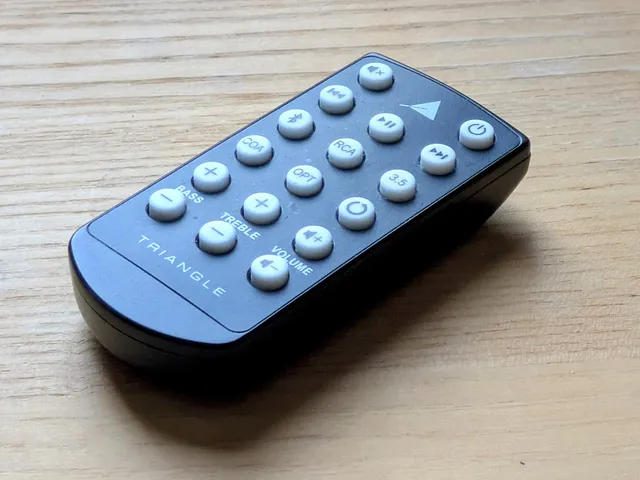 Battery cover for Triangle Elara LN01A remote control