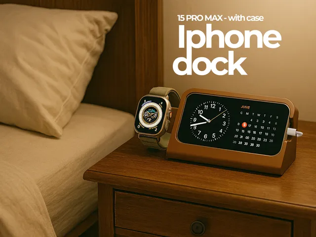 Charging dock - Iphone 15 Pro Max with case