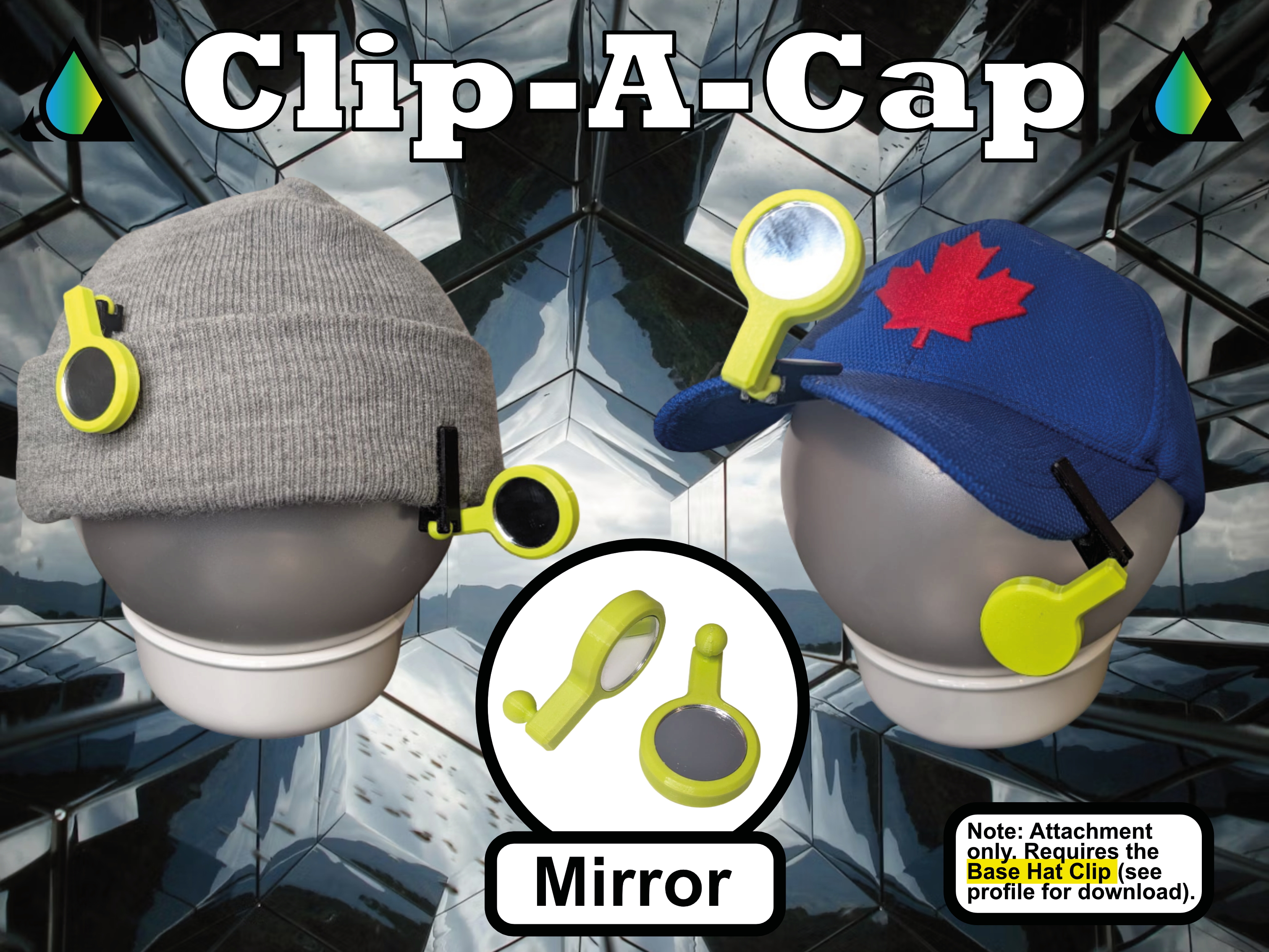 Clip-A-Cap (Mirror)