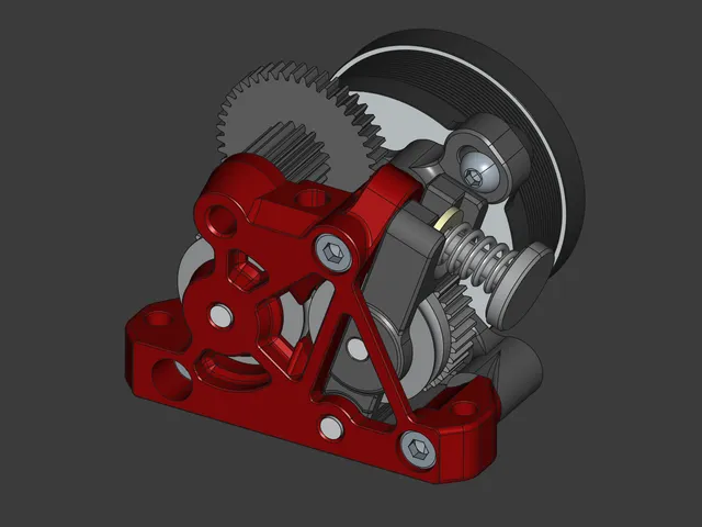 ProtoXtruder – Skeletonised Front Plate (For ProtoXtruder Release 2024-12-12)