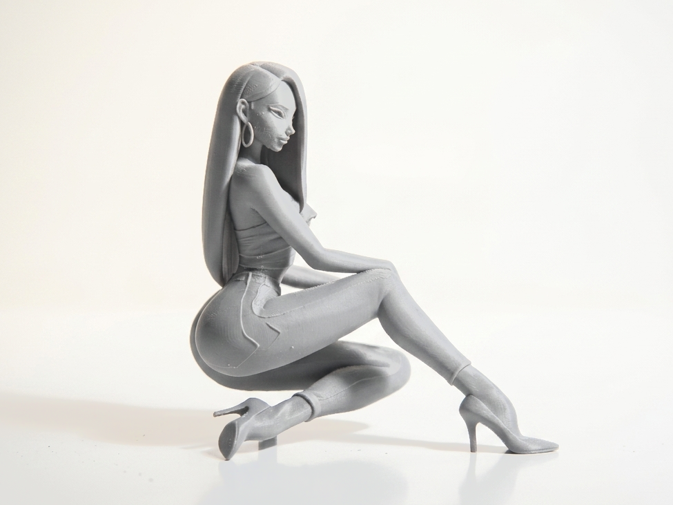 Mulan Sitting Figurine Disney Princess 3D Printable