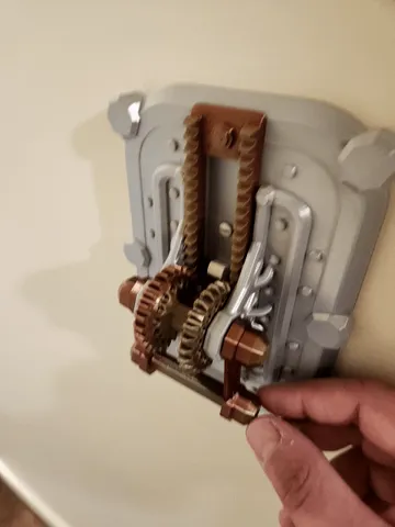 Over Engineered Mechanical Light Switch