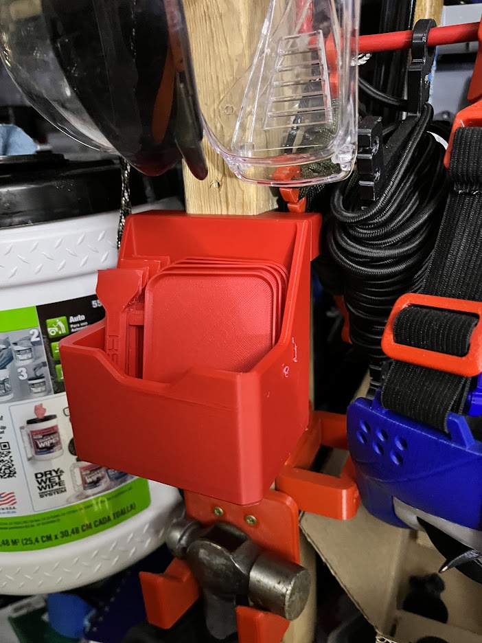 2 x 4 mount for French Cleat adapter