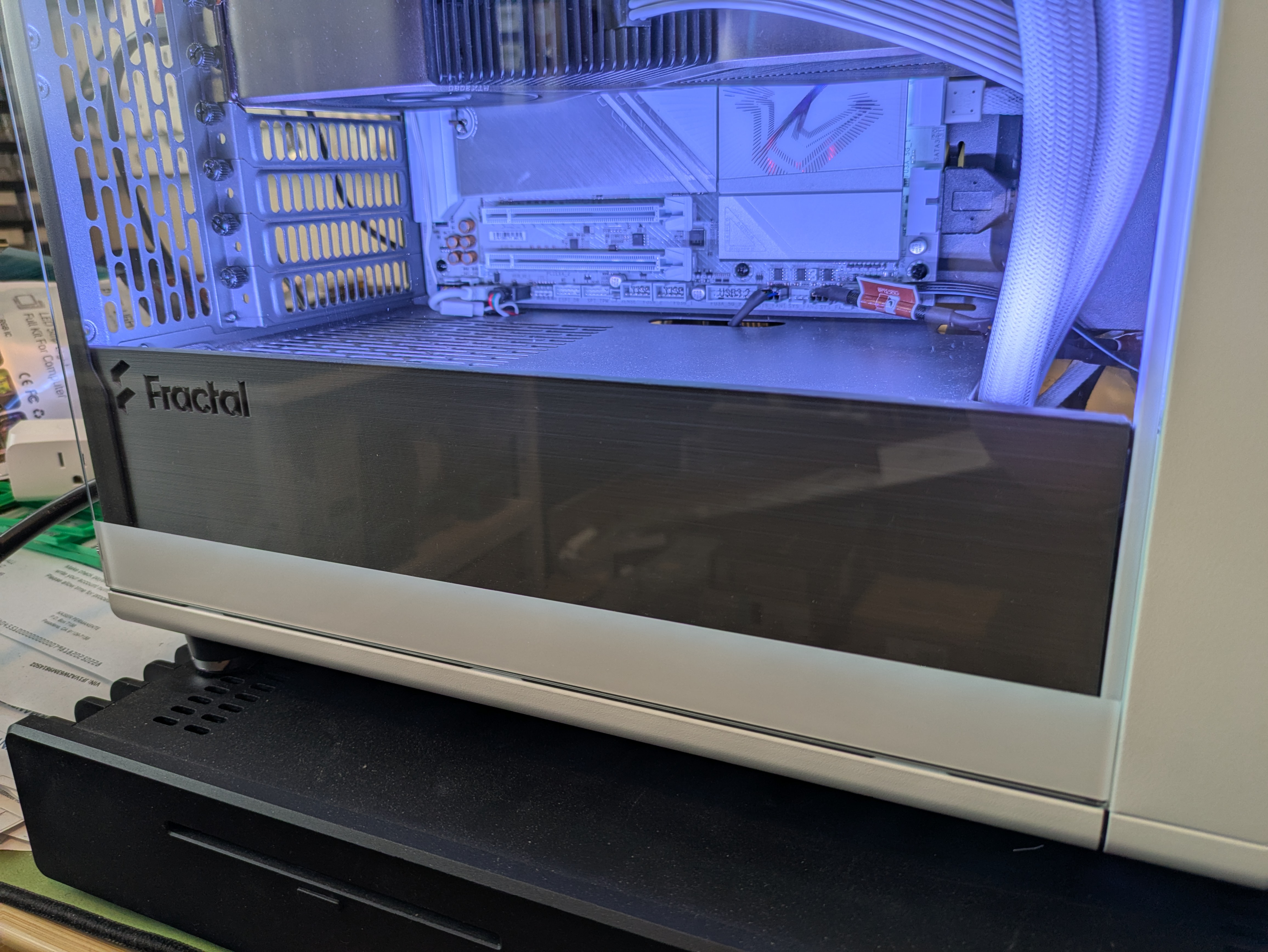 Fractal North Case LED Strip Holder