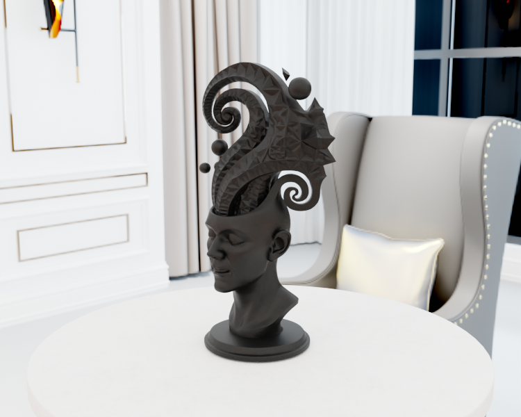 Miniatura 2 do modelo 3D Jester