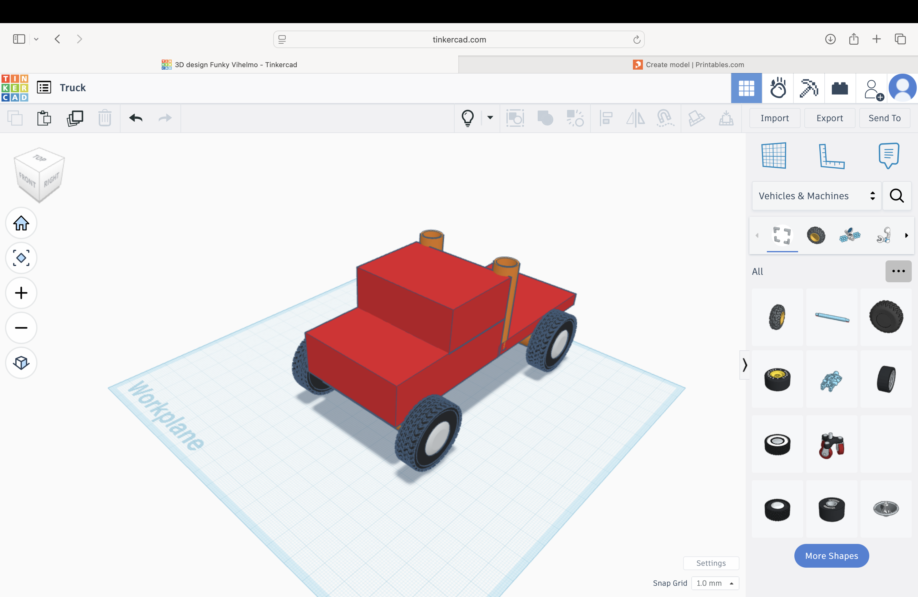 Toy truck (Customizable)