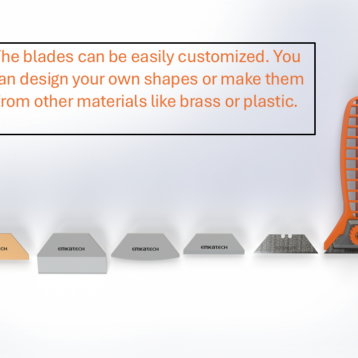 Modular Scraper for 3D Printer Bed Cleaning – compatible with Stanley ...