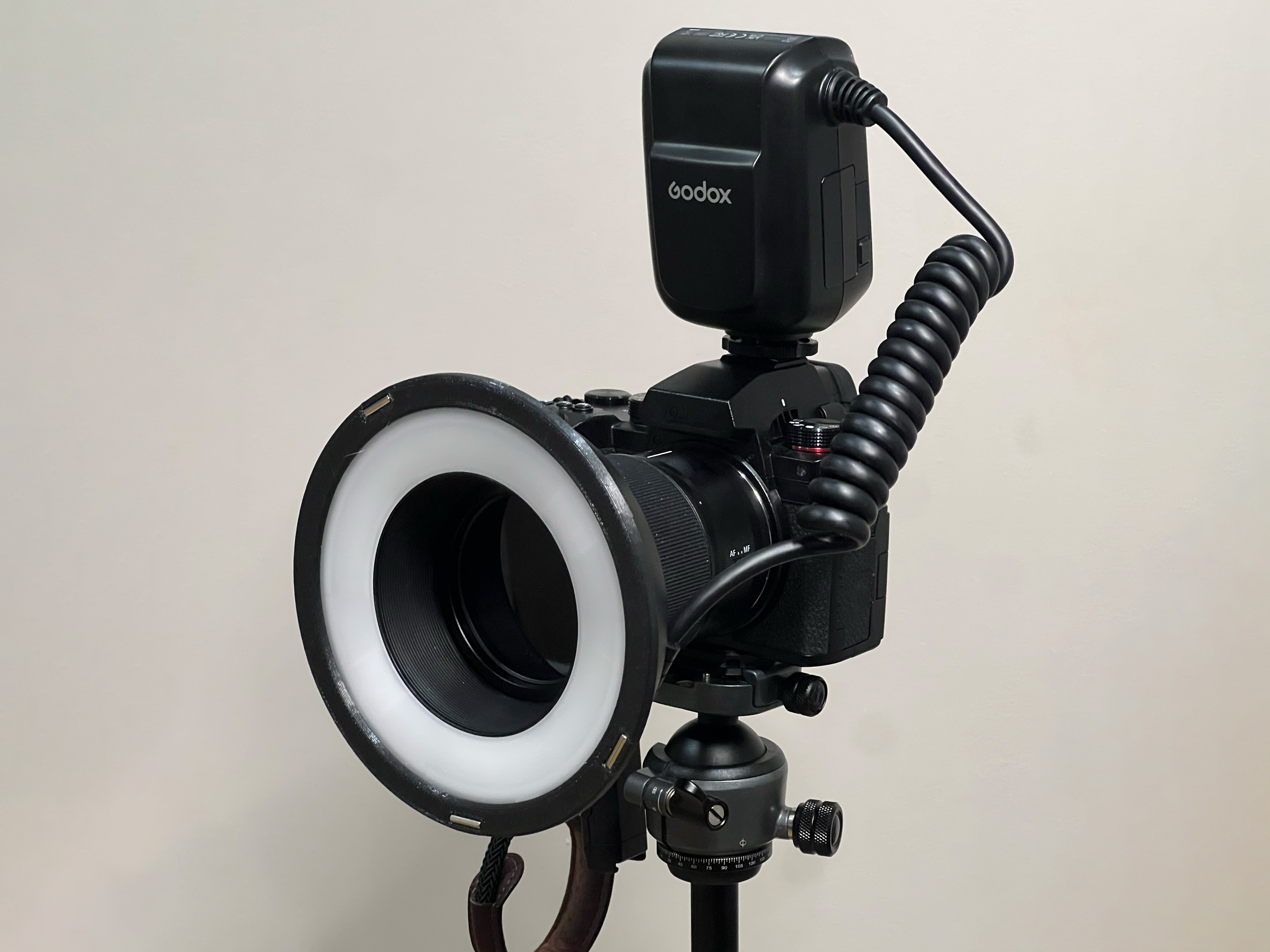 Gel holder for Godox MF-R76 ring flash — STL Grátis | 3DFinder