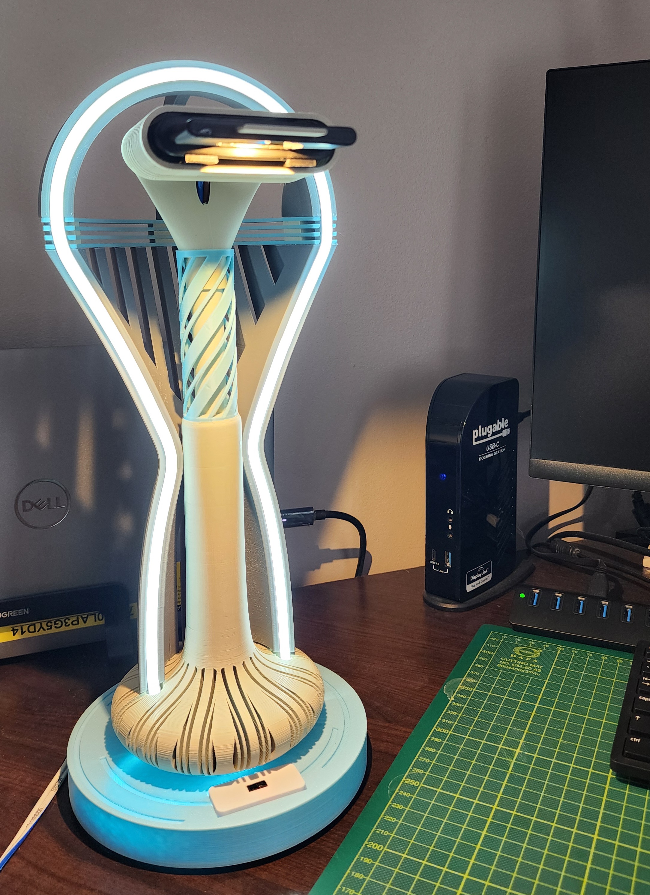 Futuristic Led Lamp