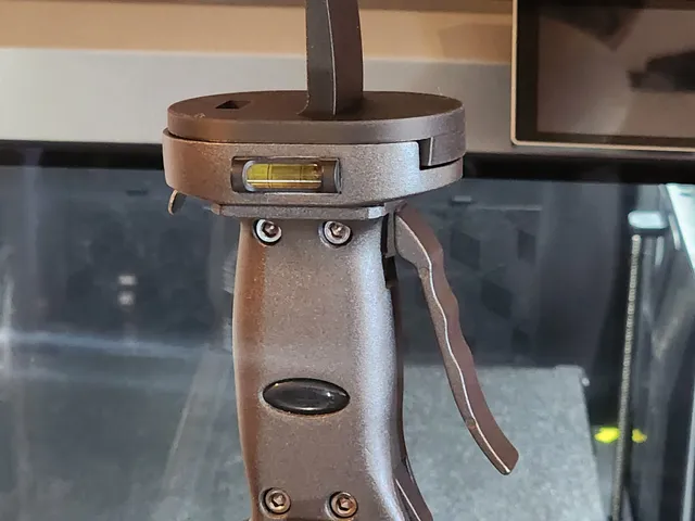 Modified Stem to fit pistol grip tripod mount