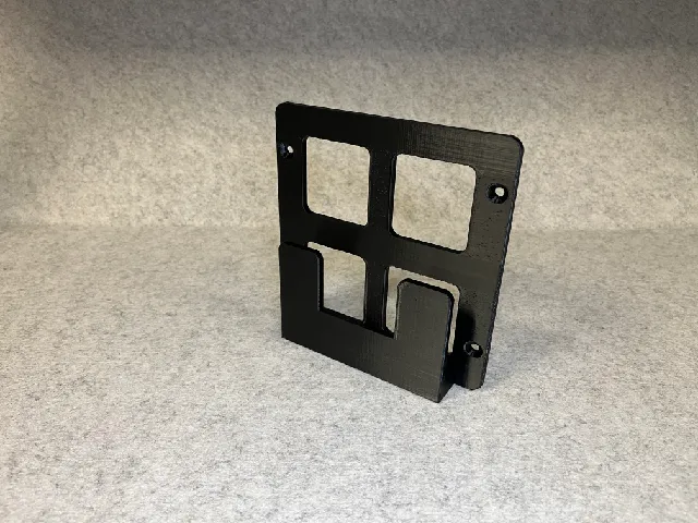 Macbook side desk holder
