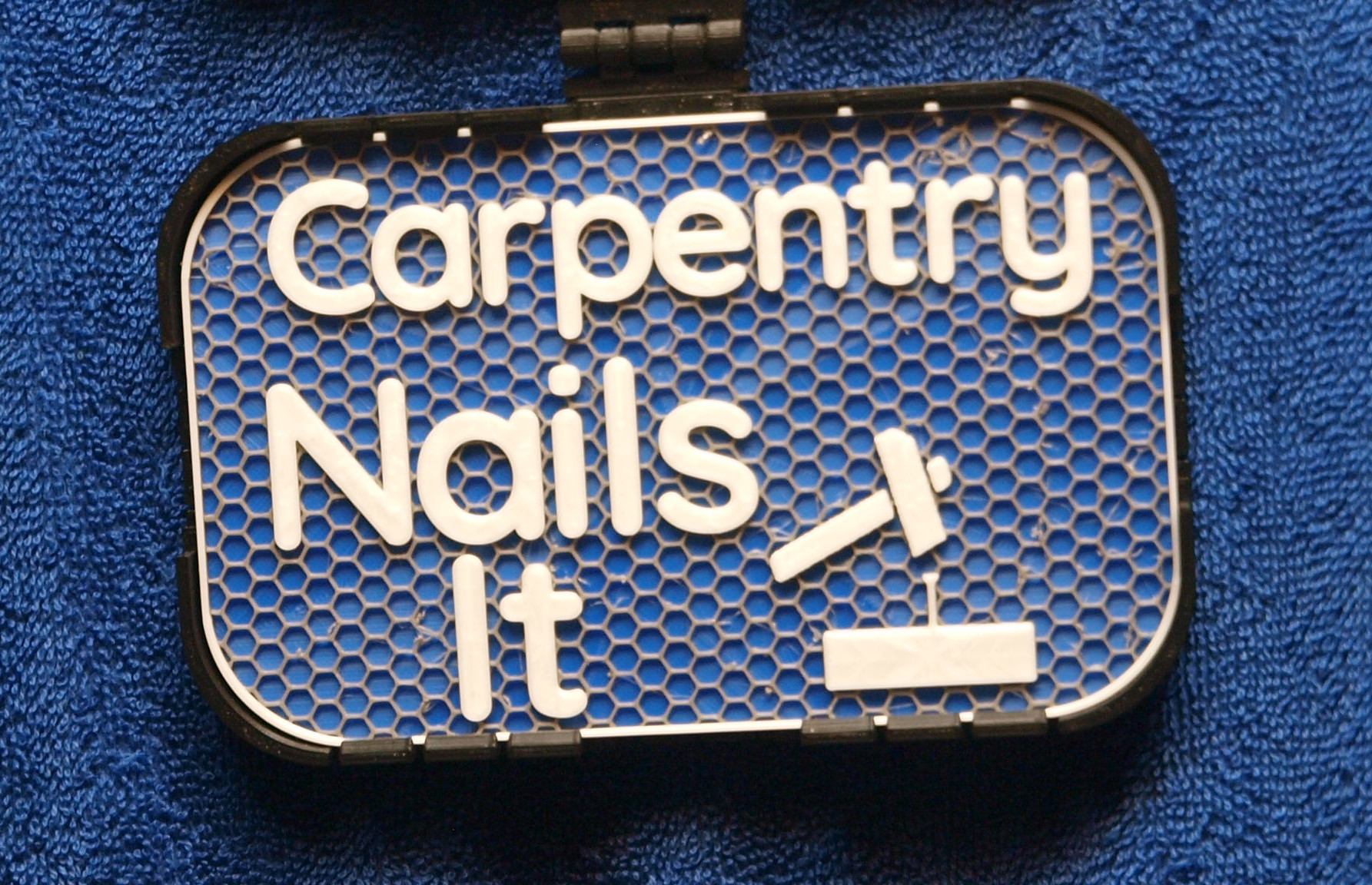 Carpentry Nails It sign