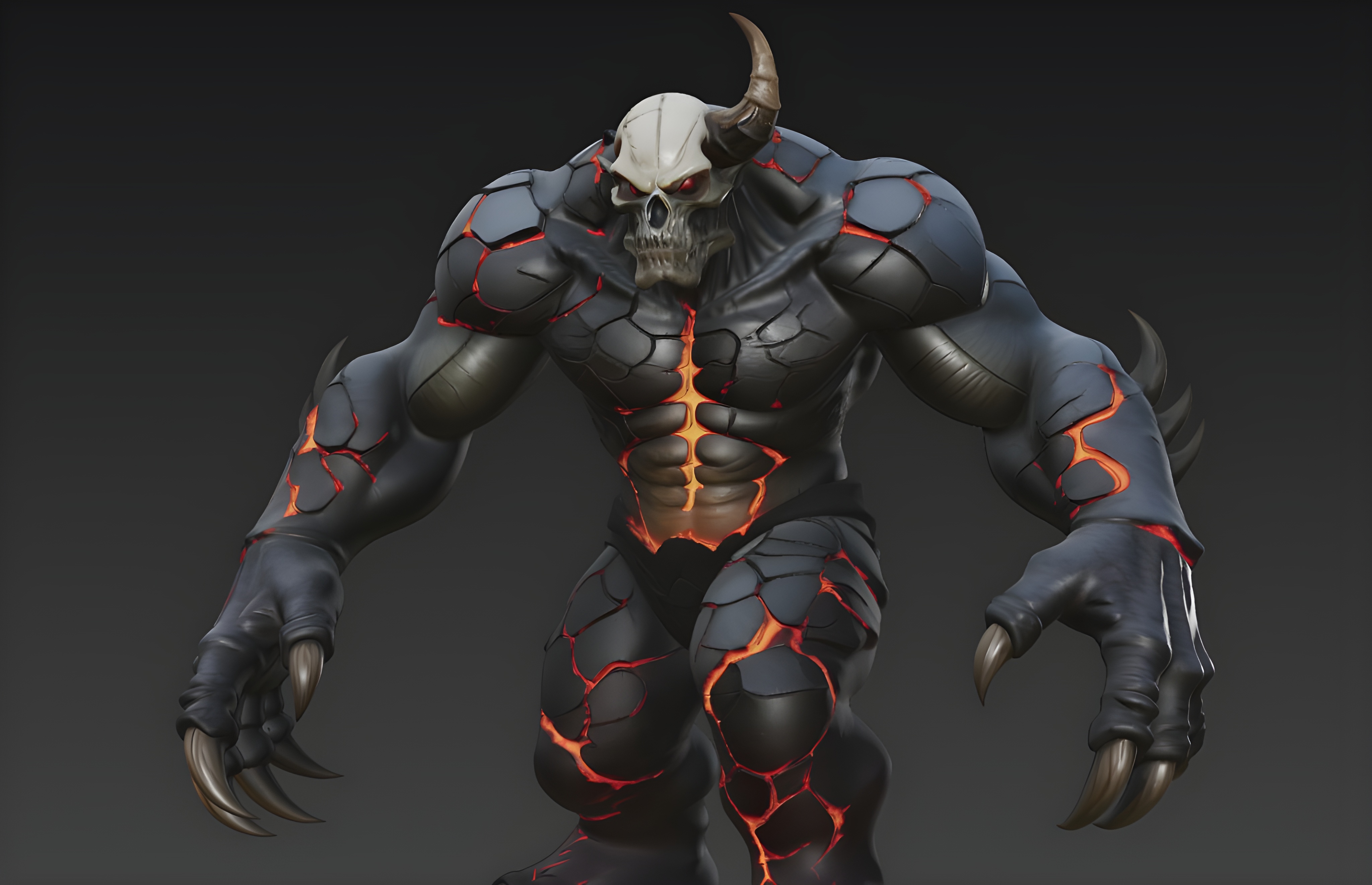 Left-Horn Ashbound Collosus