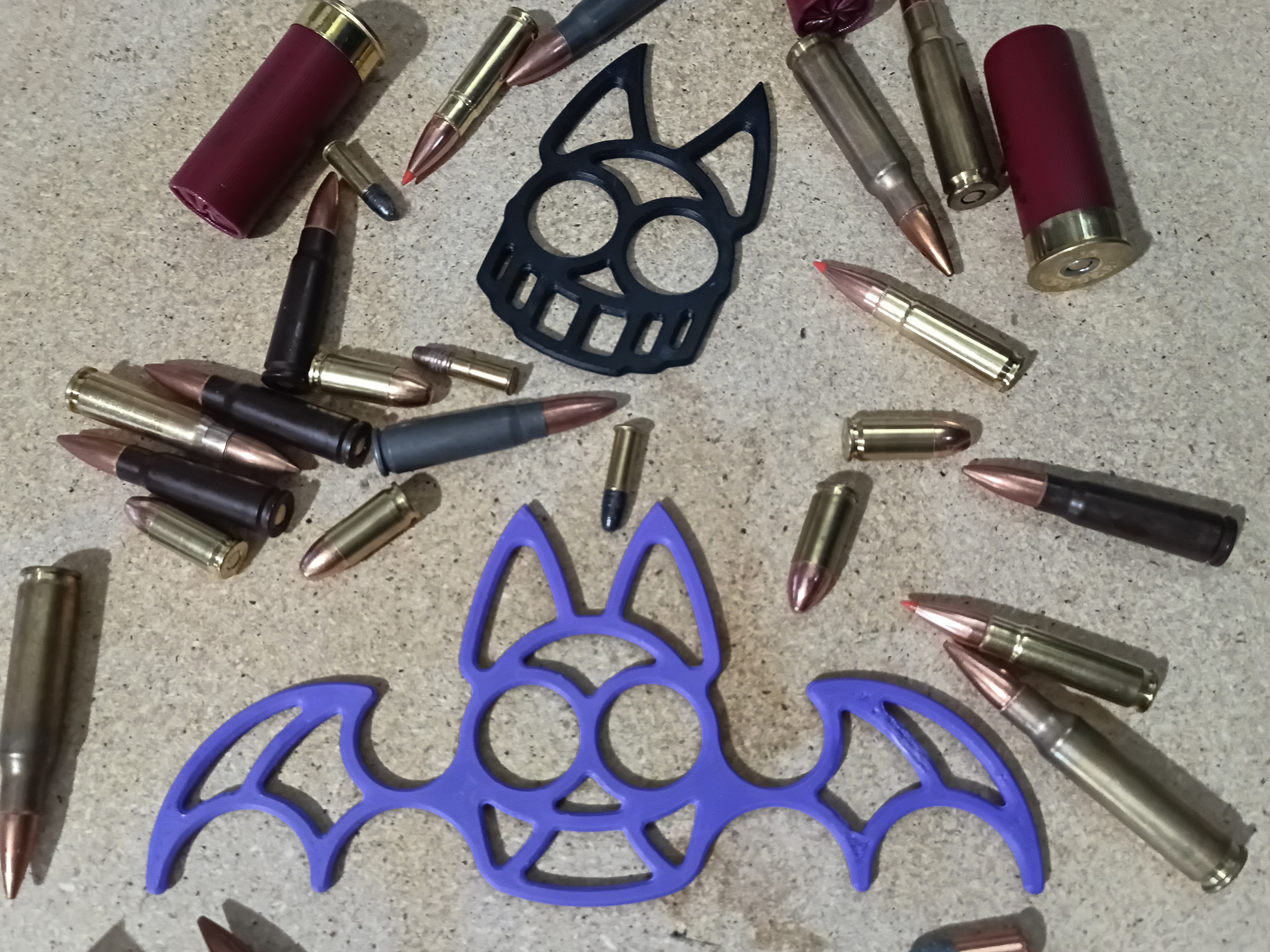 Self Defense Keychains Vol. II - Donnie and Batty