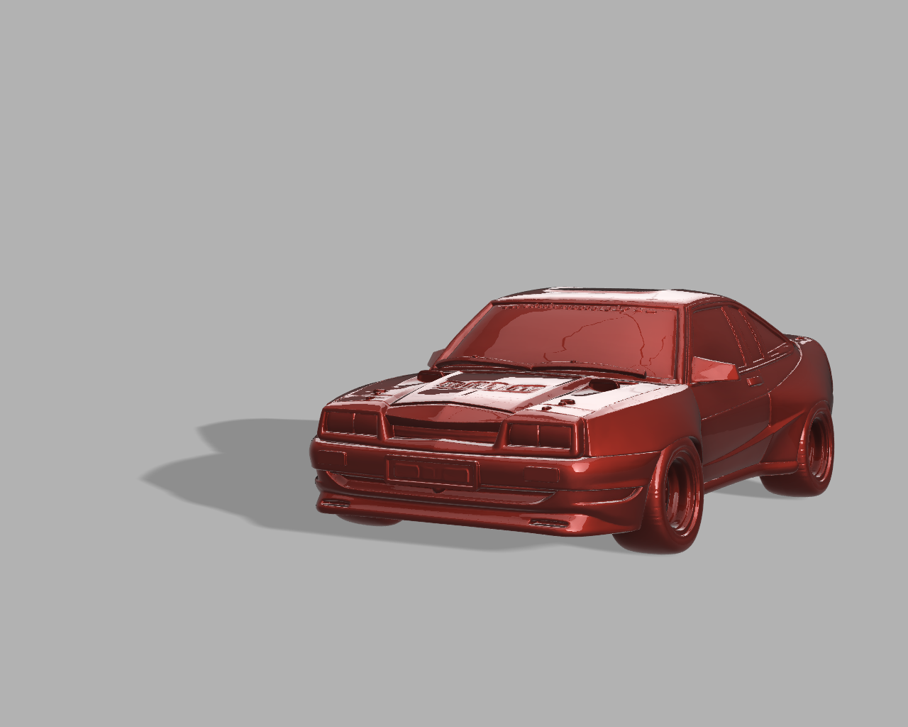 Opel Manta 3D Printable Model