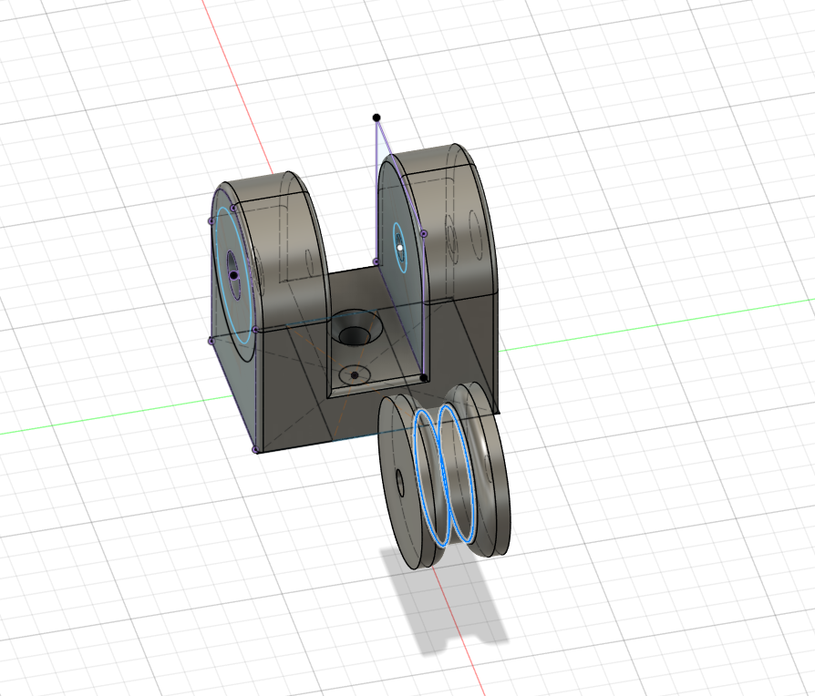 Pulley roller (directional change)