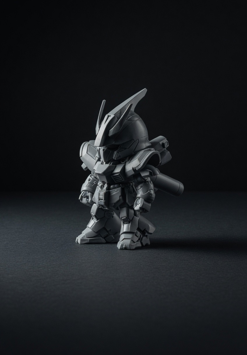 Mini sazabi figurine