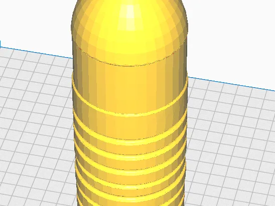 Bottle and a cap