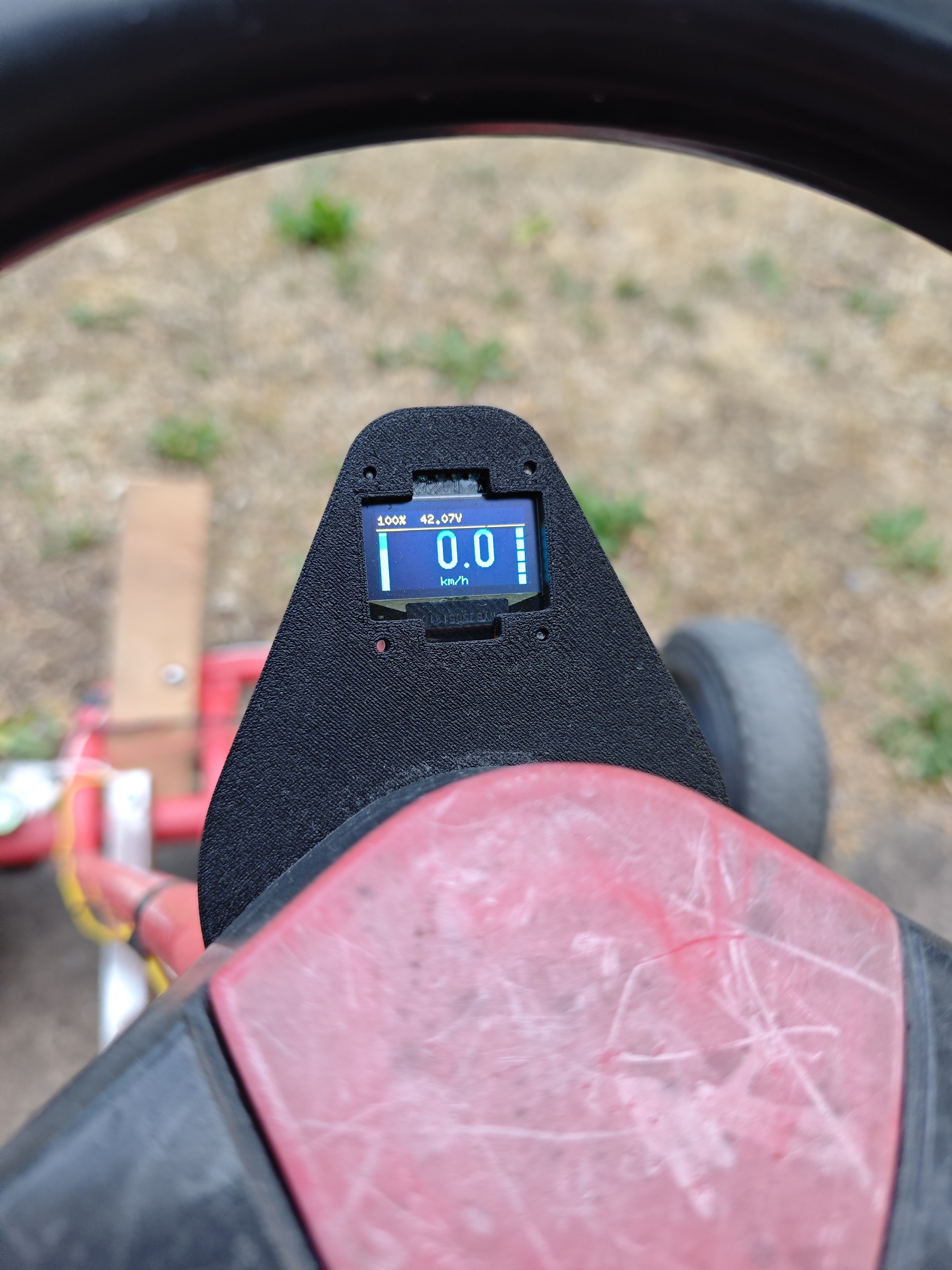 Kettcar/Quadracycle speedometer SSD1306