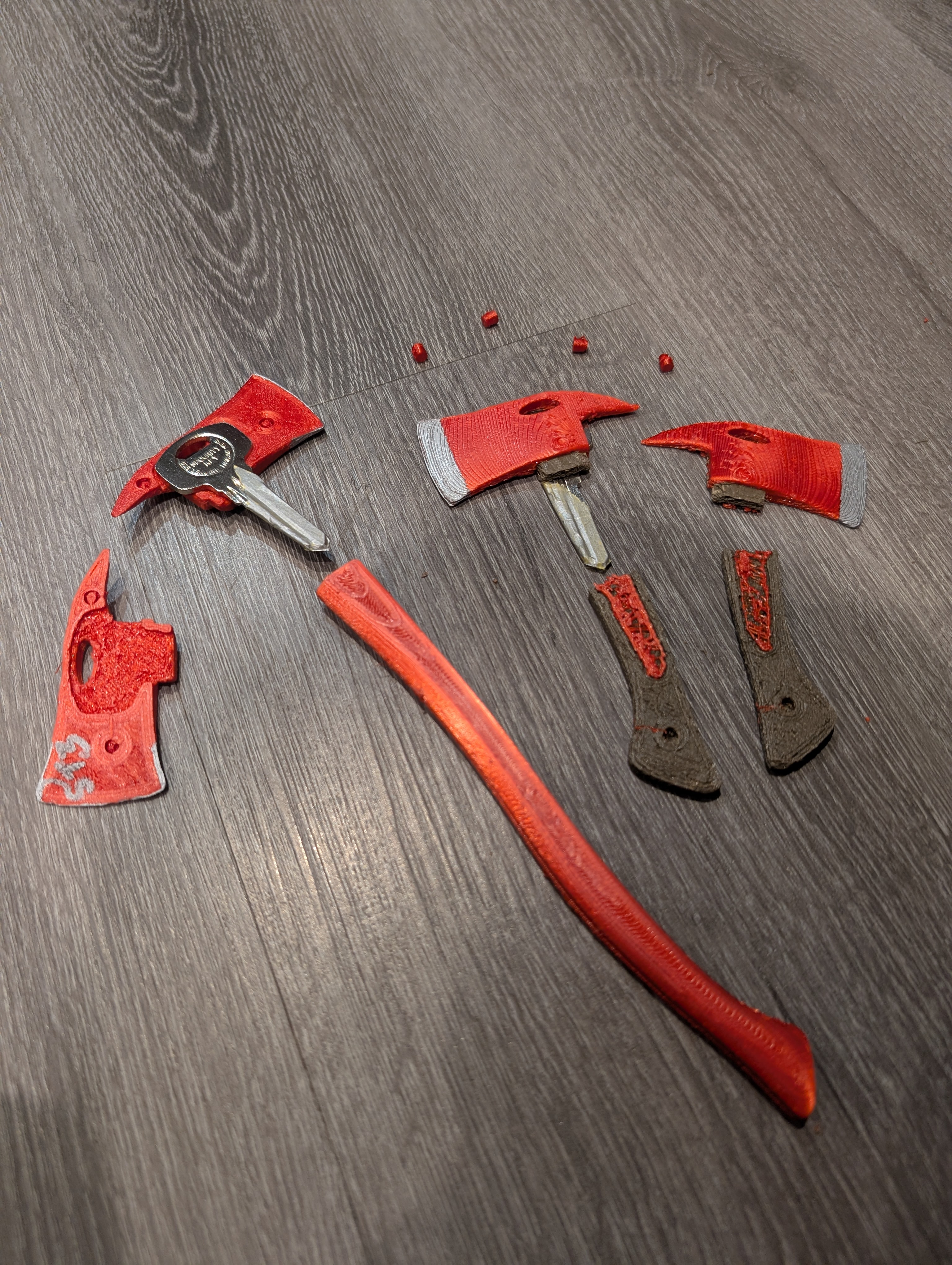 Miniatura 3 do modelo 3D Fire Axe Key Covers