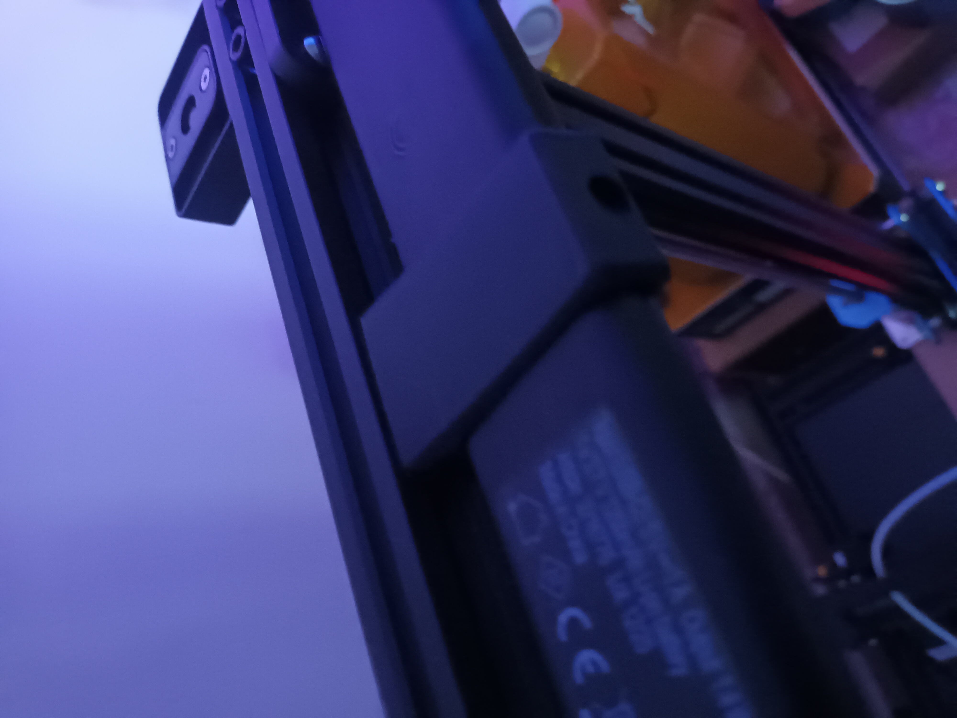 Support barre led  action 3D model