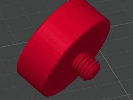 Thread Adapter 1/4" to 3/8" Screw