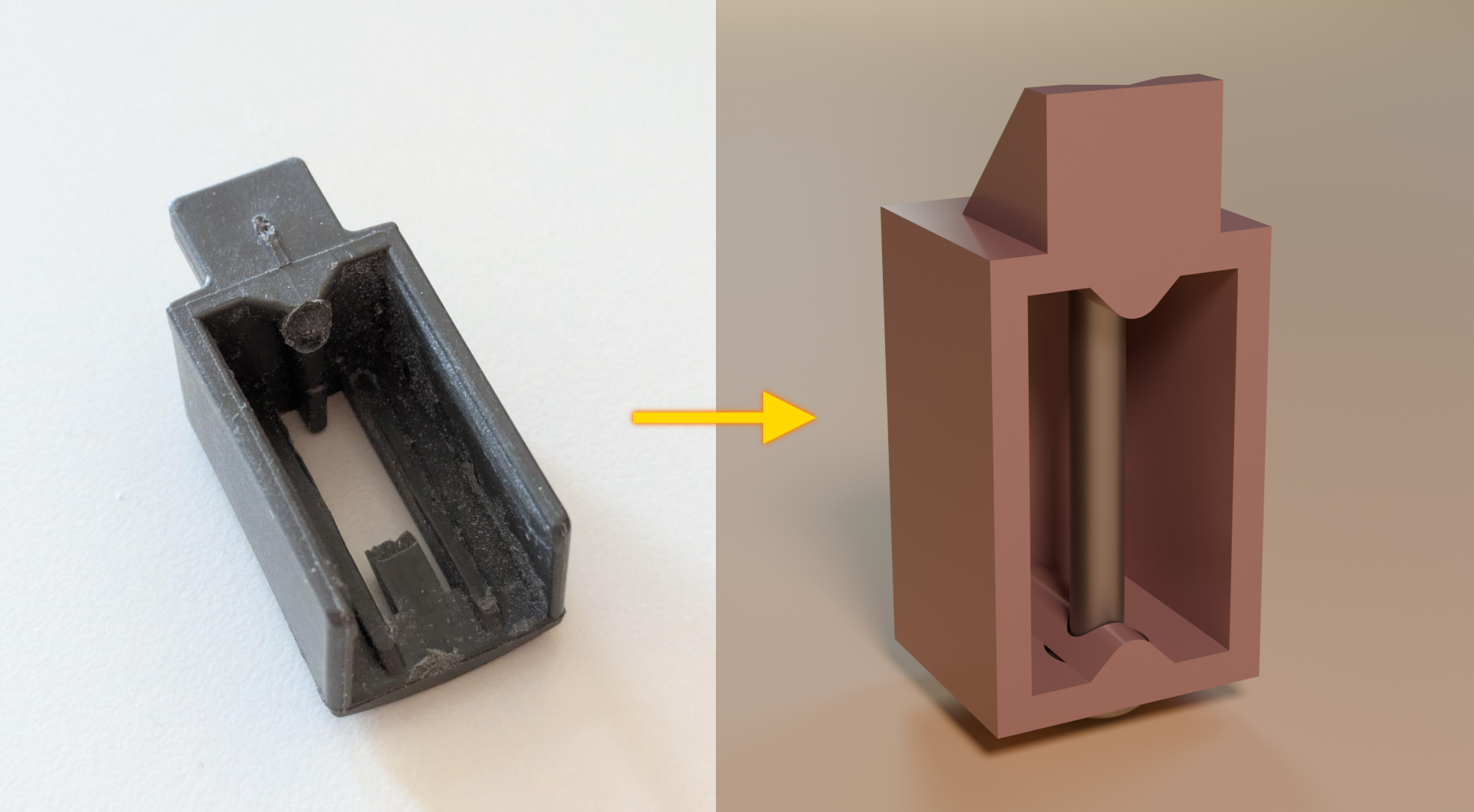 Rail end stop for Whirlpool Dishwasher