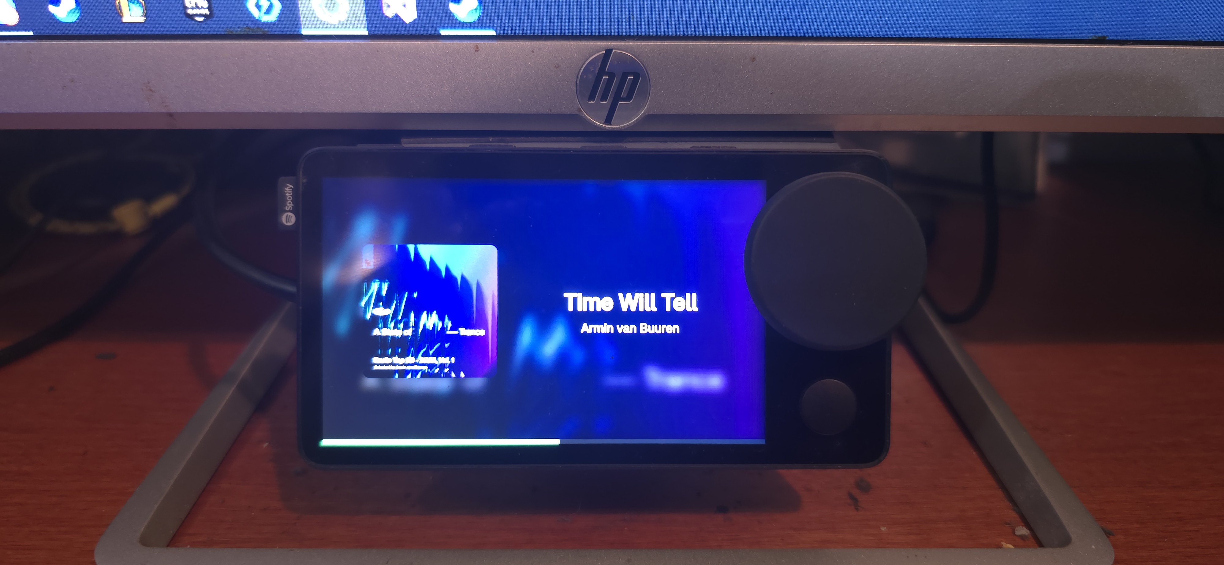 Spotify Carthing monitor mount
