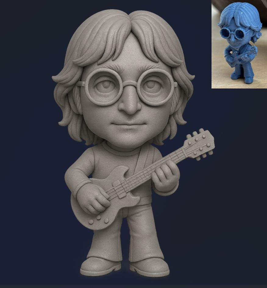Chibi John Lennon (The Beatles)
