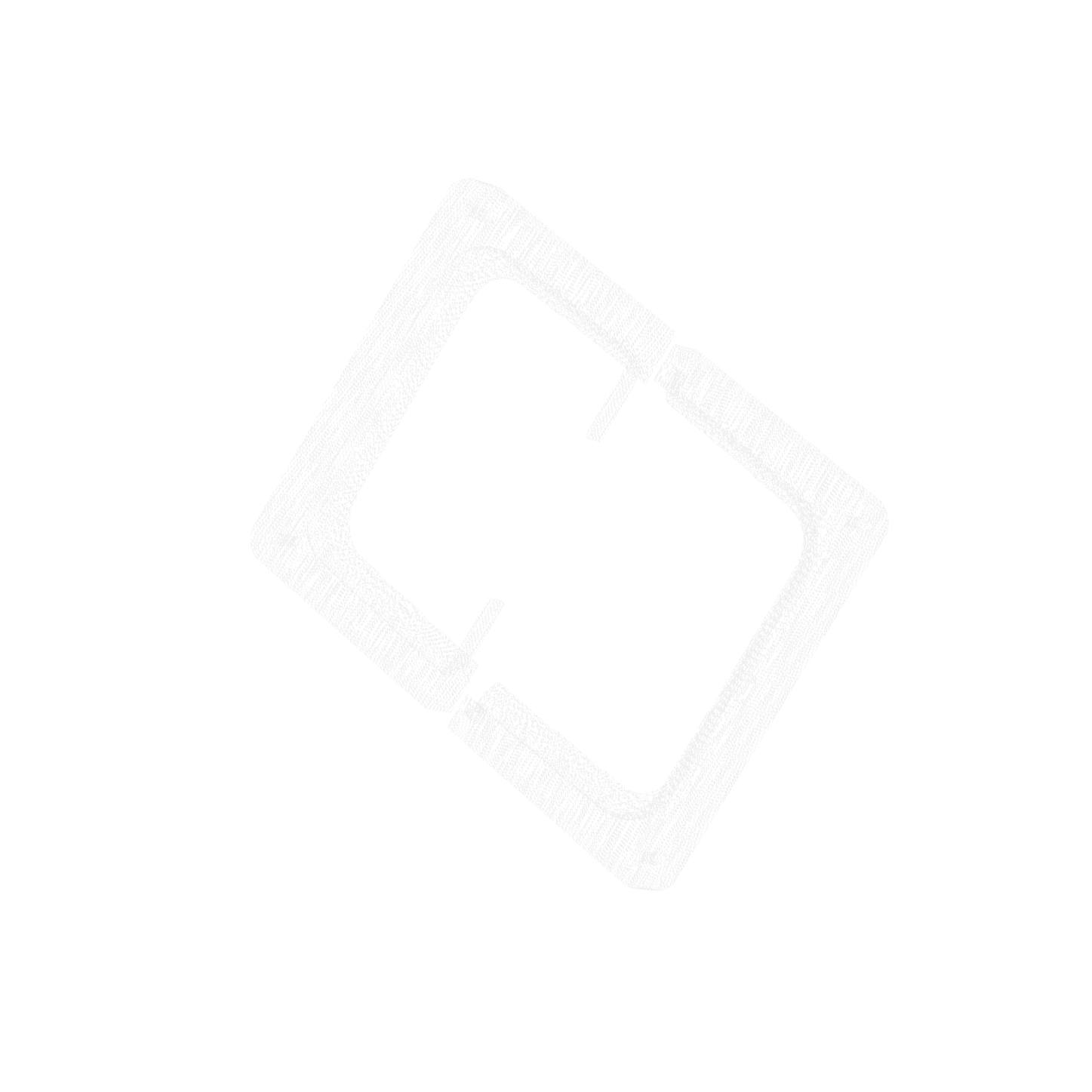 Retro tv Bezel 2 piece
