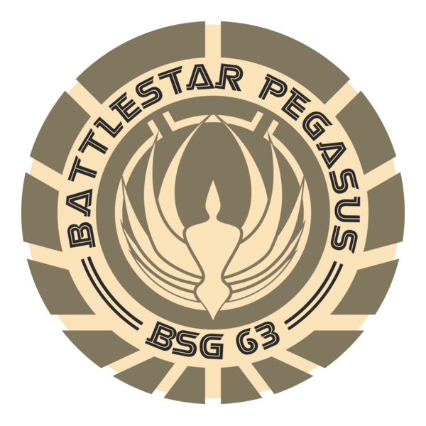 Battlestar Pegasus Coaster