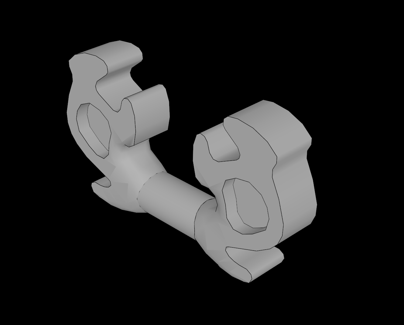 Lego Compatible (11437.dat) Minifig Helmet Ornament Horn Elaborate