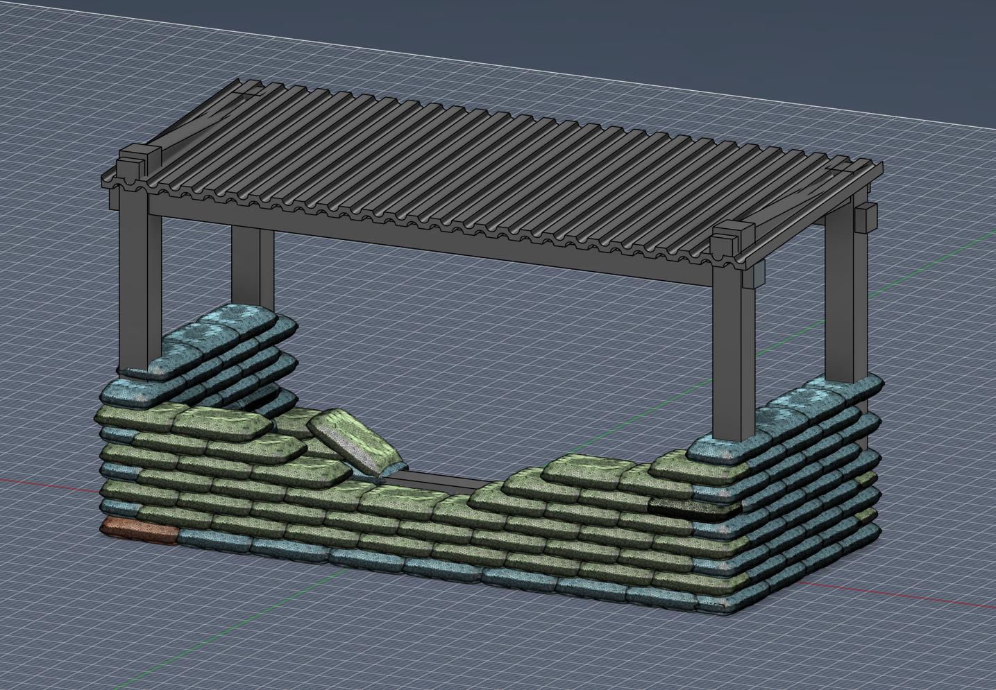 Fortified Sandbag Position