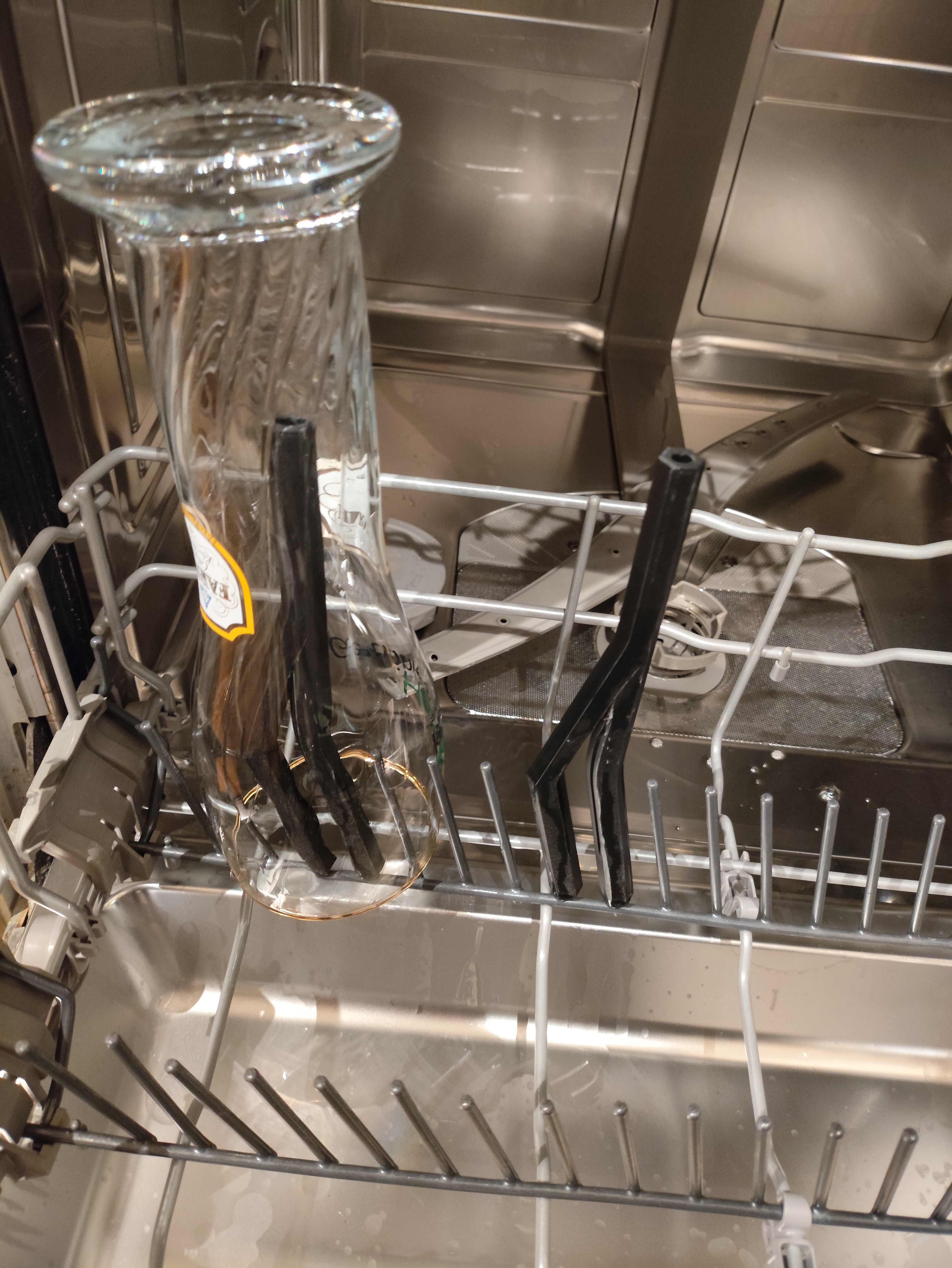 Flaschenhalter Spülmaschine / Dishwasher bottle holder parametric