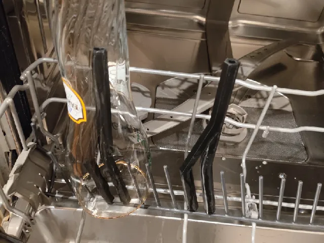 Flaschenhalter Spülmaschine / Dishwasher bottle holder parametric