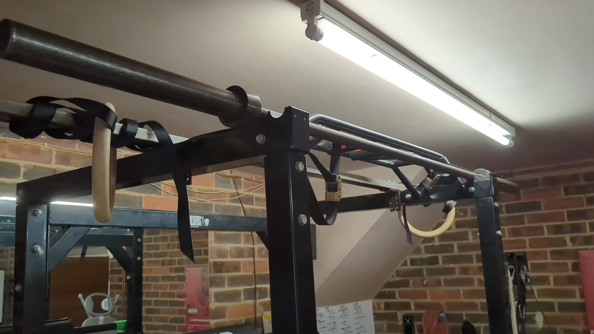 Squat Rack Barbell Holder Storage