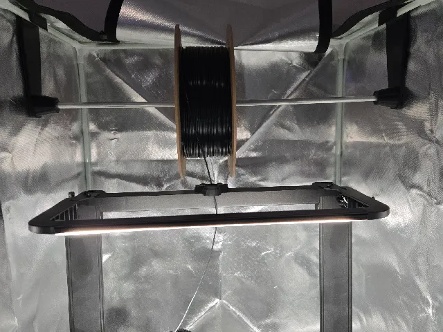 Fabric/Creality Enclosure Spool Hanger