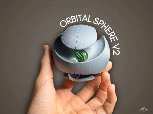 Orbital Sphere - Kinetic Marble Run