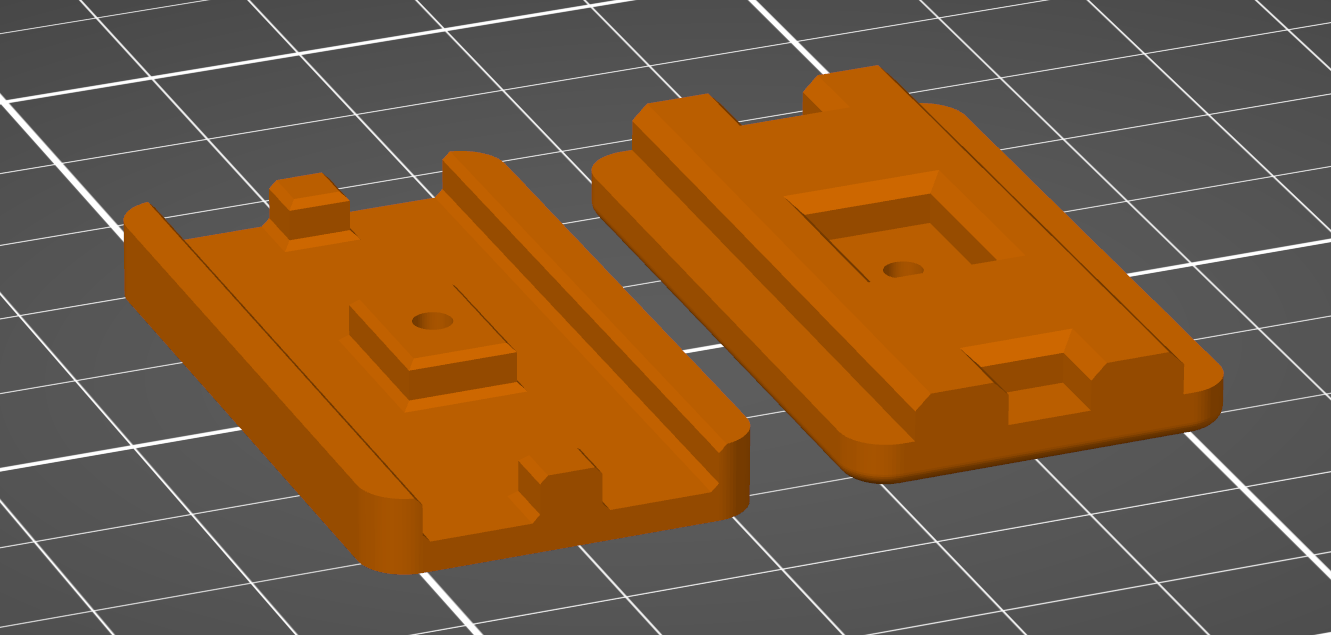 Mosquito net connector 3D model