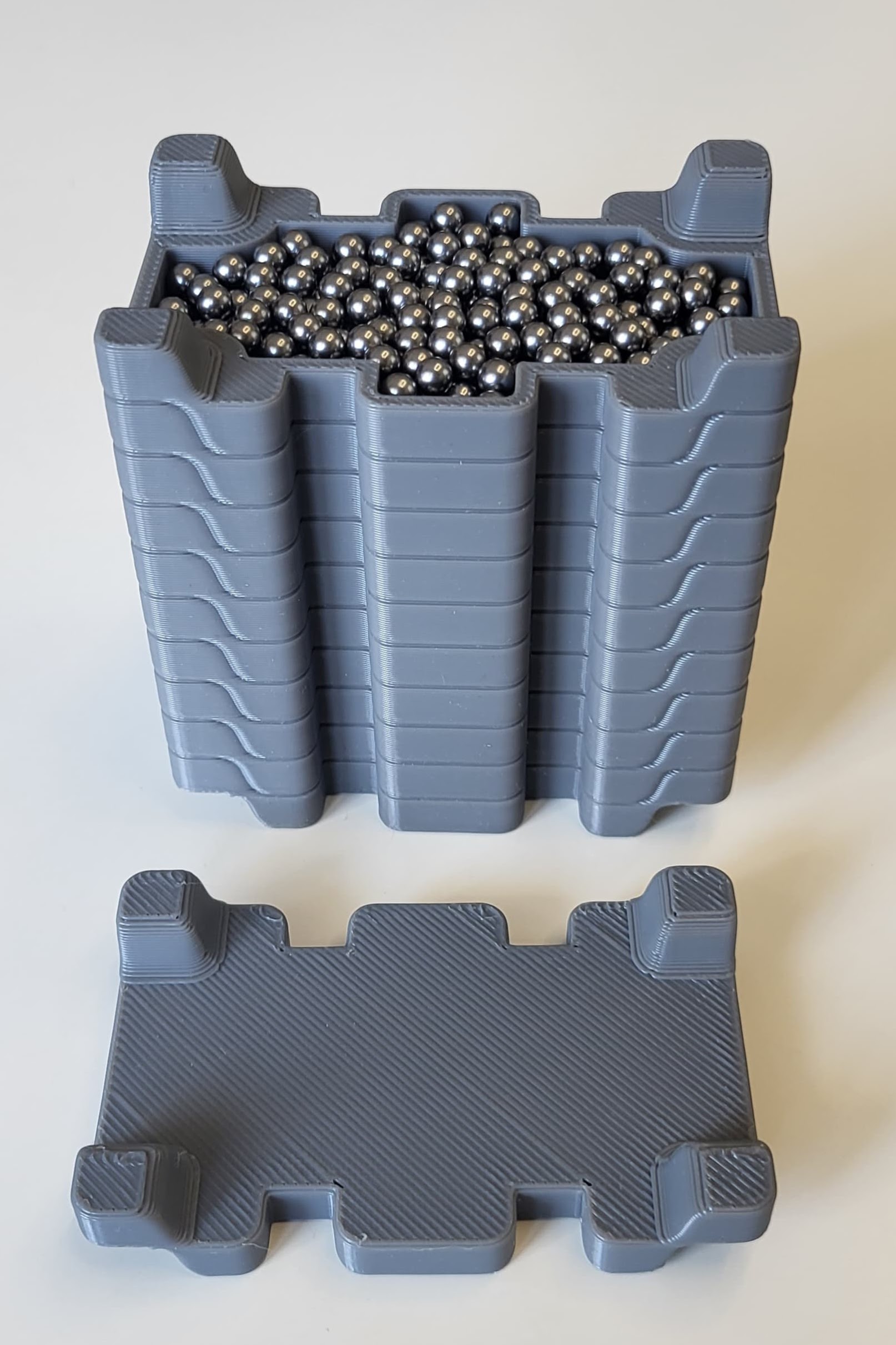 LEGO Liebherr Counterweight 80428 – Hollow Weighted Stack for Technic LR 13000 (42146)