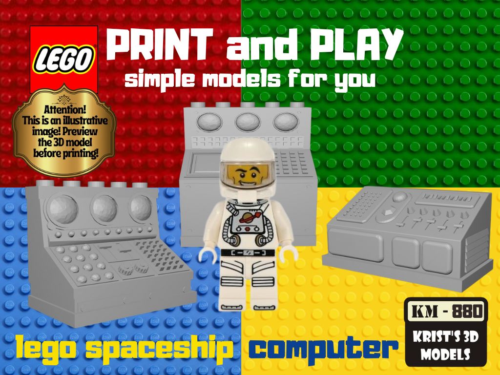 lego spaceship computer