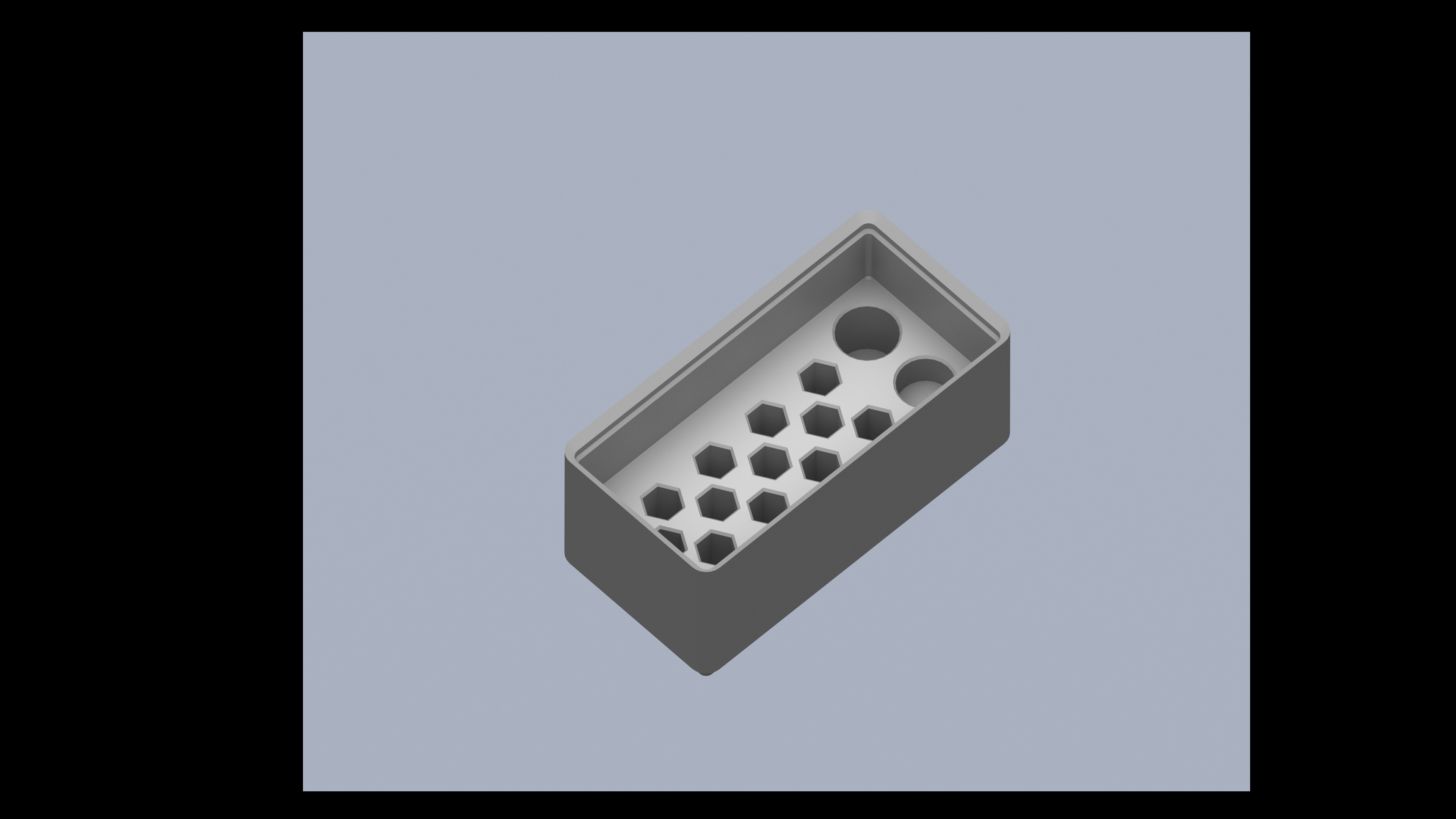 Gridfinity bit storage box