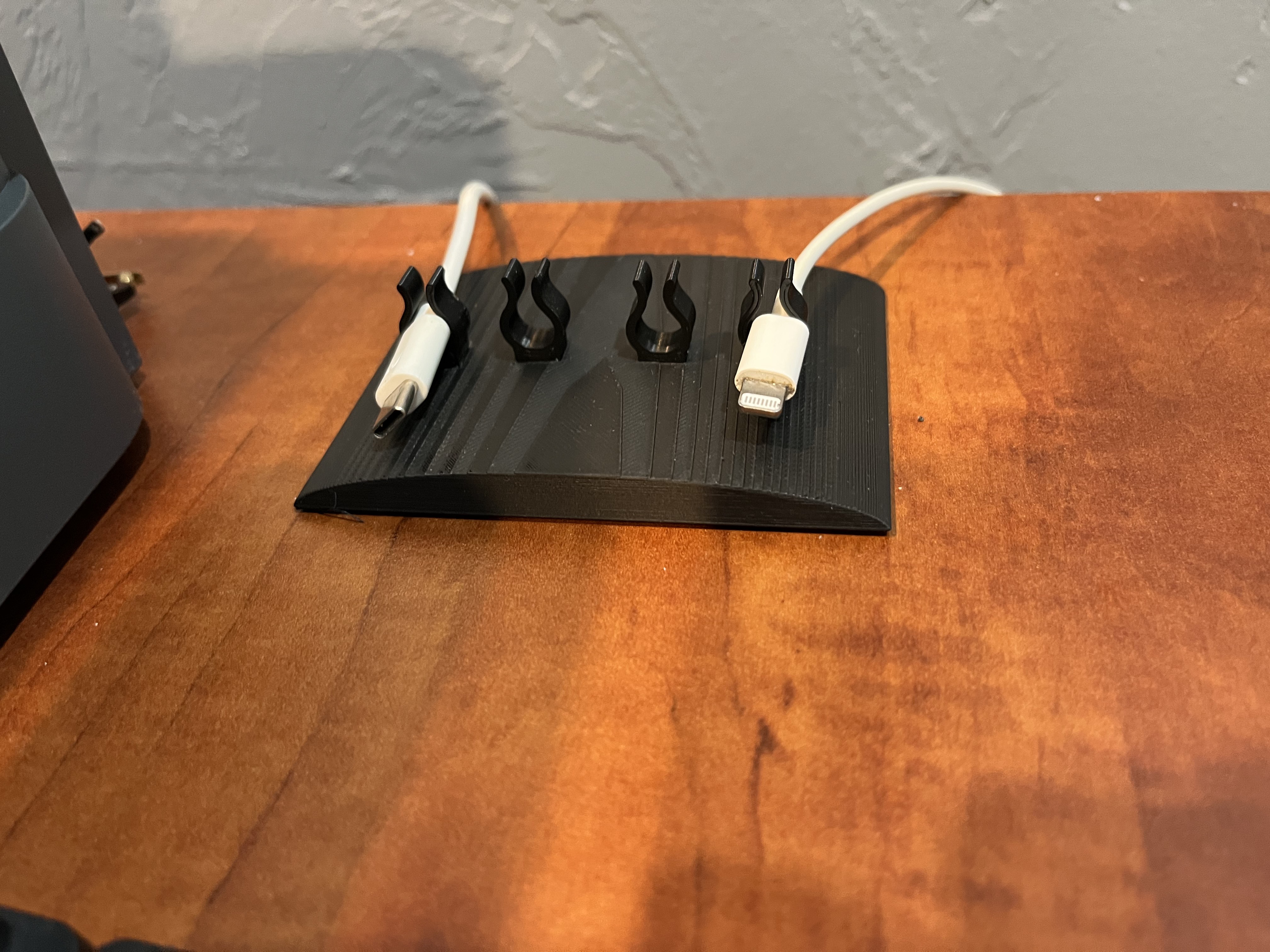 Desk Grommet w/Replaceable Cord Hooks