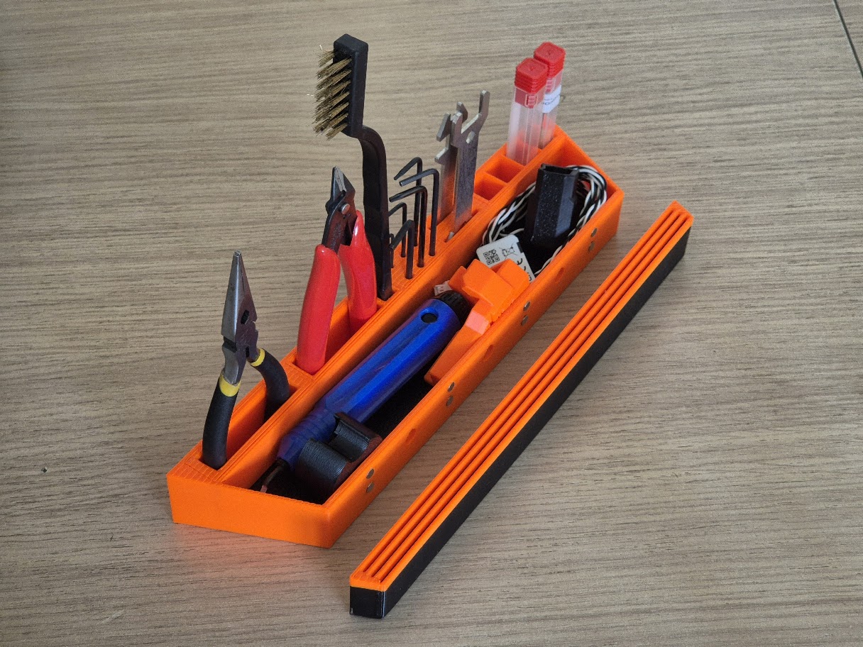 Miniatura 2 do modelo 3D Modular Prusa CORE One Side Storage