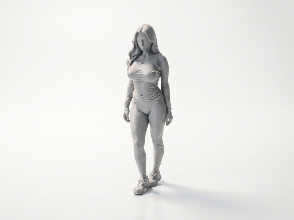 Leggins Lady Female Figure Statue 3D Printable
