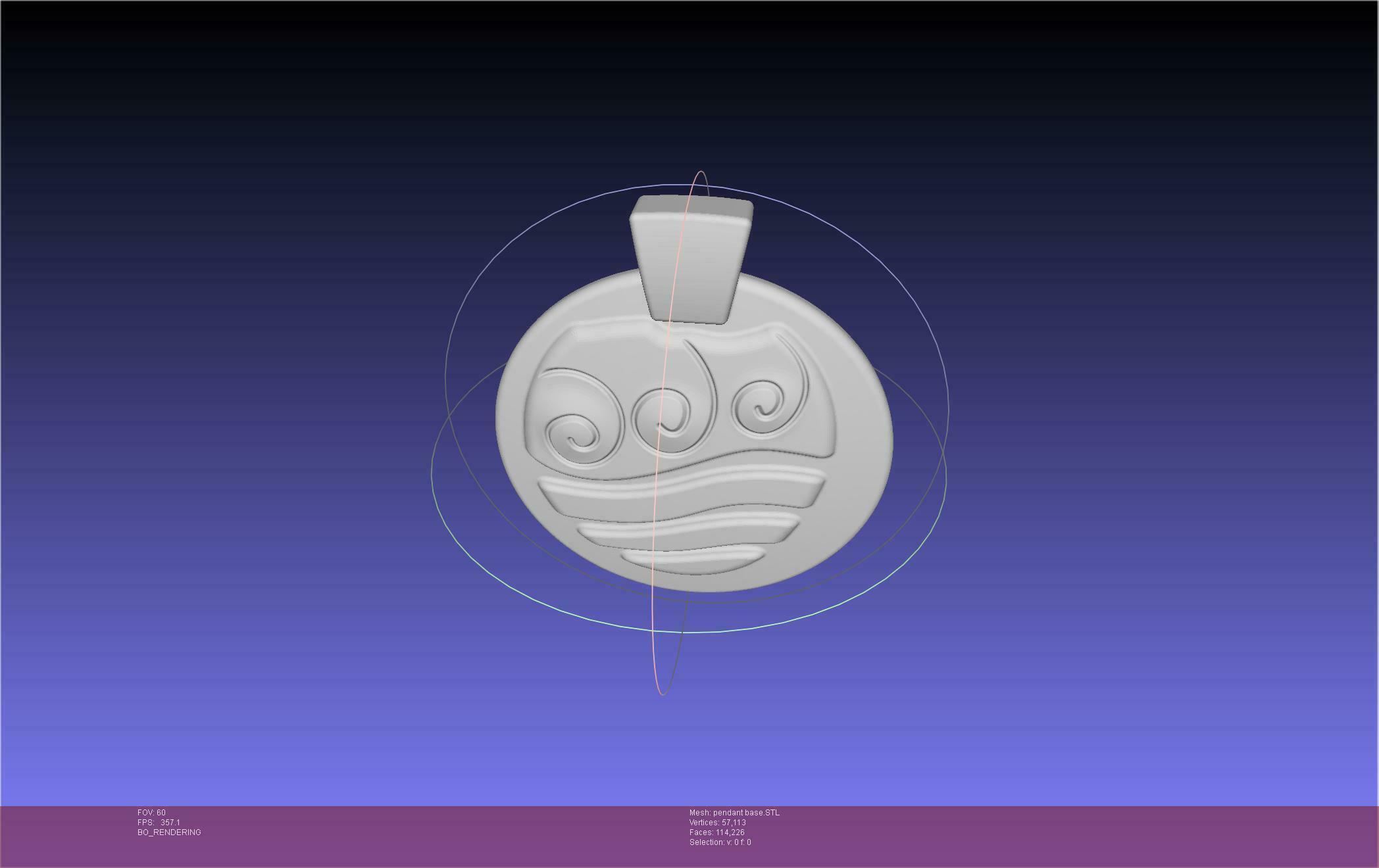 Avatar Katara Water Tribe Pendant