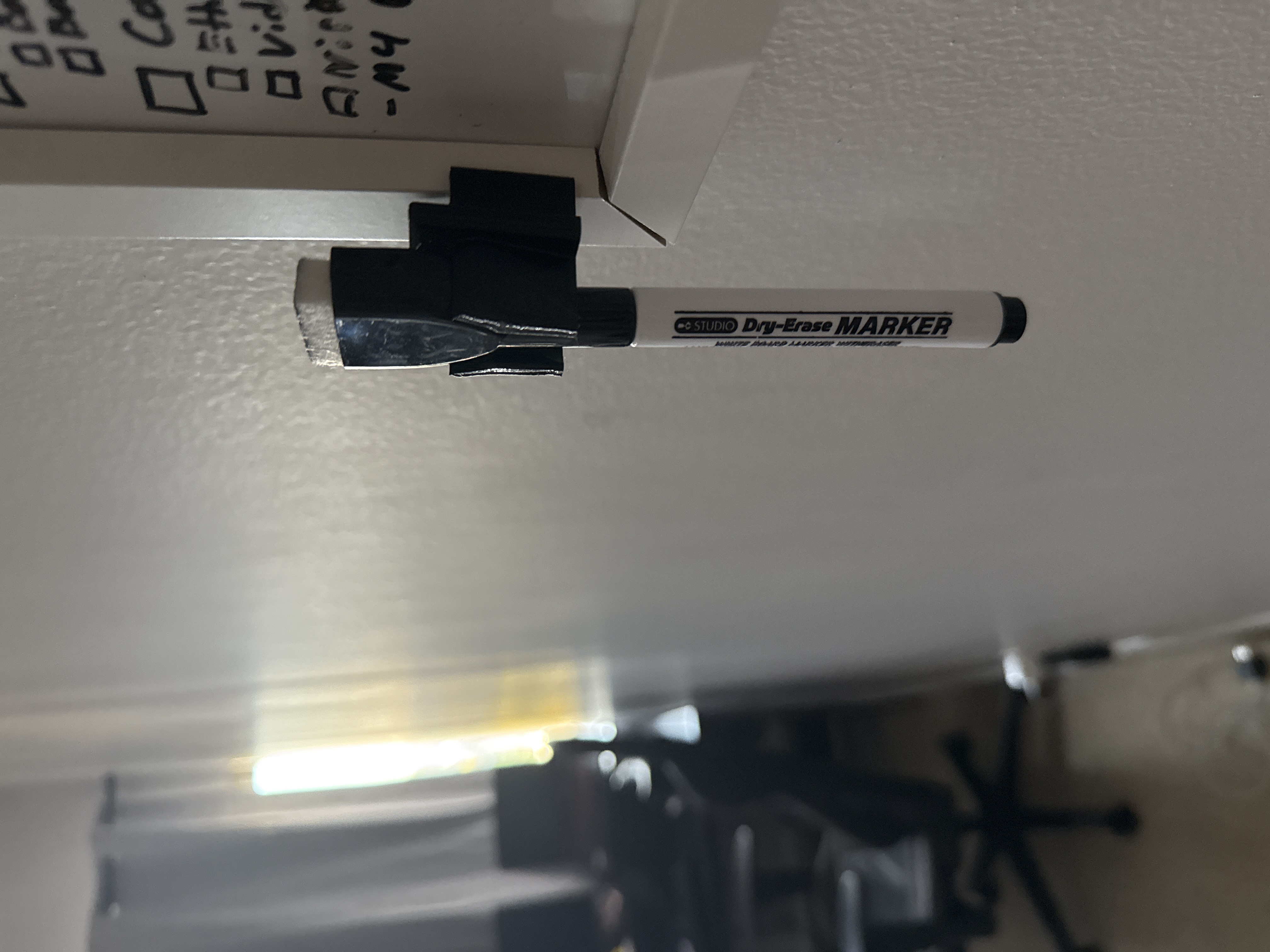 Dry Erase Marker Holder- For Dollarama Whiteboard